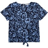 Only Topi & Bluze KOGLINO S/S KNOT TOP CP PTM Modra | Shoptok.si