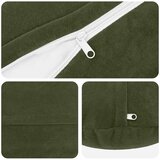  Jastuk s jastukom HEERLEN 2 kom. Zelena Mikrofibra Flis - Zelena Ø 60 cm 2 | shoptok.hr
