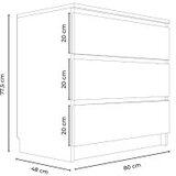 Hanah home Komoda Derinkuyu 3 | Eponuda.com