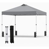  Zložljivi vrtni paviljon 3 x 3 m s 4 vrečami za pesek, klini in vrvmi, več barv | Shoptok.si