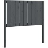  Uzglavlje za krevet sivo 95 5 x 4 x 100 cm od masivne borovine | shoptok.hr