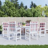 The Living Store Blazine za vrtne stole 6 kosov rdeče karo 100x50x3 cm oxford - Blazina Za Stol Z Nizkim Naslonjalom, (21657138) | Shoptok.si