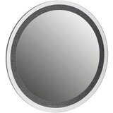 XORA STENSKO OGLEDALO, 80/80/2,2 cm steklo, leseni material | Shoptok.si