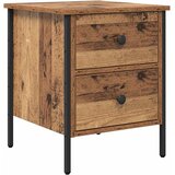  Noćni ormarić s ladicama Staro drvo 40 x 42 x 50 cm | Eponuda.com