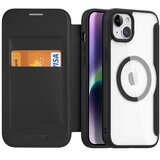 Dux ducis Skin X Pro - MagSafe kompatibilna preklopna torbica za Apple iPhone 15 črna | Shoptok.si