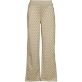 Guess Spodnji deli trenirke MAYA 4G WIDE LEG Bež Cene