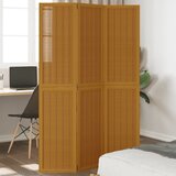 Furnova Paravan 3-delni rjav trden les pavlovnije, (21929912) | Shoptok.si