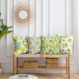Mila Home Prevleke za blazino v kompletu 4 ks 43x43 cm Lemons – | Shoptok.si