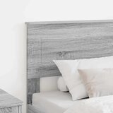  Vzglavje z vzglavjem Siva Sonoma 75 cm Konstruiran les, (5000110126) | Shoptok.si