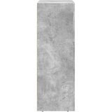  Kreveta Betonski sivi 59 x 35 x 100,5 cm Konstruirano drvo | shoptok.hr