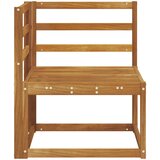 Vanjski kutni kauč Čvrsto drvo akacije Prirodna 63 x 63 x 73 cm | shoptok.hr