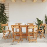  Vrtni stol od masivnog bagremovog drva 130 x 90 x 72 cm | shoptok.hr