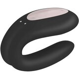 Satisfyer vibrator za parove Double Joy, crni | shoptok.hr