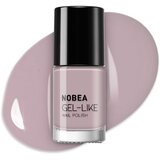 NOBEA Day-to-Day Gel-like Nail Polish lak za nokte s gel efektom nijansa Beige nutmeg #N52 6 ml | shoptok.hr