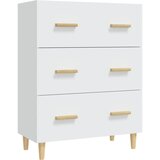 Maison Chic Komoda - Predalnik bela 70x34x90 cm inženirski les, (21716251) Cene