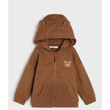 Sinsay Zip-up hoodie s kapuljačom s motivom medvjedića cijene