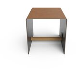 LIND DNA Črna dekorativna škatla za shranjevanje iz kovine in eko usnja 32x38x31 cm Bull – | Shoptok.si