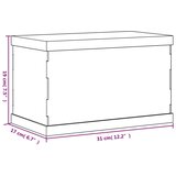  Kutija za izlaganje prozirna 31 x 17 x 19 cm akrilna | shoptok.hr