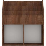 vidaXL Otroško stojalo za revije rjav hrast 71x30x78,5 cm inženir. les | Shoptok.si