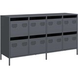 vidaXL Komoda antracit 135x39x73,5 cm hladno valjani čelik | shoptok.hr