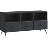 TV omarica s predalom Črna 102 x 34,5 x 50 cm Inženirski les, (5000210534) | Shoptok.si