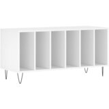 vidaXL Omarica za gramofonske plošče bela 100x38x48 cm inženirski les, (20801745) | Shoptok.si