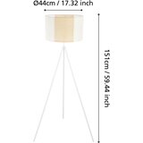 Eglo 43556 - Stojeća lampa ARNHEM 1xE27/40W/230V | Eponuda.com