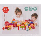  Drveni blokovi City 115 kom + Razvrstivač | Shoptok.si