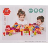  Drvena blokovi City 115 kom + Razvrstivač | shoptok.hr