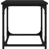 Bočni stolić crni 40 x 40 x 40 cm od konstruiranog drva | shoptok.hr