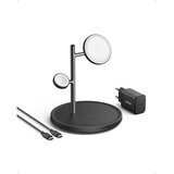 Anker Stanica za bežično punjenje Stand, Mag Go 3u1, 15W, B25M3311, Black Cijene