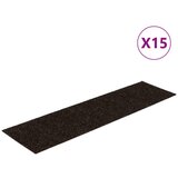 Maison Chic Samolepilne Preproga, Ruge za stopnice 15 kosov 76x20 cm temno rjave, (22122068) | Shoptok.si