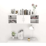 vidaXL Zidna polica bijela 102 x 30 x 29 cm od iverice | shoptok.hr