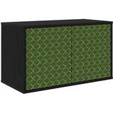  ormar za montažu na zid GELEEN 69 x 33 x 40 cm Crni hrast | shoptok.hr