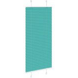  Plisirana zavjesa petrolej zelena 65x150 cm Širina tkanine 64,4 cm Poliester | shoptok.hr
