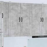  Ormar za Zid PORTO Betonski sivi 40 x 31 x 100 cm | Eponuda.com