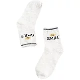 TRENDI Children's socks light gray Smile