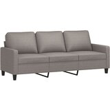  Kavč trosed s stolčkom za noge taupe 180 cm blago, (20911463) | Shoptok.si
