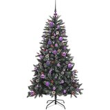 vidaXL Umjetno božićno drvce s stalakom Zelena 83.5 x 83.5 x 150 cm | shoptok.hr