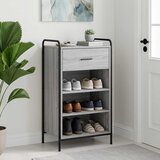  Ormar za cipele 51 x 36,5 x 93 cm Konstruirano drvo Siva Sonoma | shoptok.hr