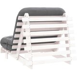  Futon na razvlačenje s madracem bijeli 90x206x11 cm borovina | Eponuda.ba