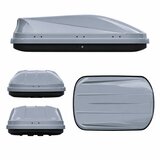  Krovni kofer Premium, 450l, 139x88x40cm, Sivi Cene