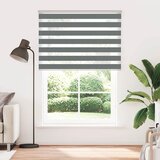 Zebra zavjesa tamno siva 155x230 cm Širina tkanine 150,9 cm Poliester | shoptok.hr