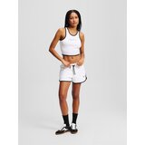 Karl Lagerfeld jeans Hlače črna / bela | Shoptok.si