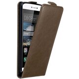 Cadorabo Ohišje, združljivo z Huawei P8 v kava rjava - Zaščitni ovitek v obliki flipa z magnetnim zapiranjem, (20565988) | Shoptok.si