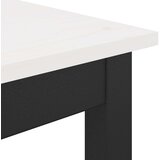  Stol za bar Bijelo 80 x 80 x 105 cm Čvrsto borovo drvo | shoptok.hr