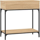  Konzolni stol boja hrasta 75 x 34,5 x 75 cm konstruirano drvo | Eponuda.ba