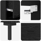  Kuhinjski ormarić Zidne s ladicama 2 pcs Crni hrast Konstruirano drvo | shoptok.hr