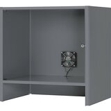 RAU Ohišje za zaslon z vgrajenim aktivnim ventilatorjem, VxŠxG 710 x 720 x 550 mm, antracitno kovinske barve Cene