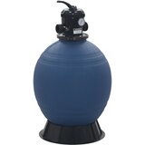  Pješčani filtar za bazen s ventilom sa 6 položaja plavi 560 mm Cijene